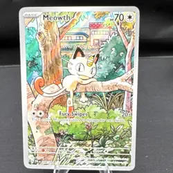 Pokemon Me02: Phantasmal Flames IR Holo 106/094 Basic Meowth 70 HP - Image 1