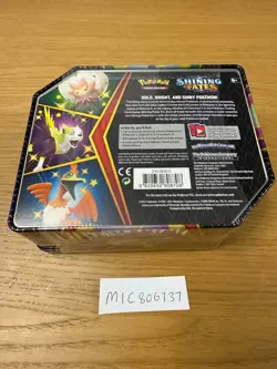Pokemon TCG: Shining Fates V Tin - Cramorant - Brand New & Sealed - Image 2