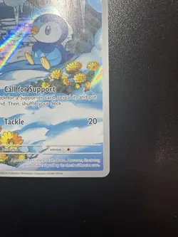 Pokemon TCG Piplup 098/094 Illustration Rare Full Art ME02 Phantasmal Flames NM - Image 5