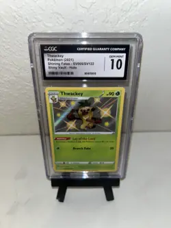 Thwackey Pokemon (2021) Shining Fates - SV005/SV122 Shiny Vault - Holo CHC 10 - Image 1