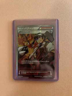 Pokemon TCG Blacksmith Trainer Supporter Promo Holo Alt Art 088A/106 English - Image 2