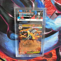 Mega Charizard Y EX Black Star Promo #030 Ace Graded Mint 9 OC 🔥🔥🔥 Pokemon - Image 3