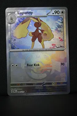Lopunny (Master Ball) 084/131 Common Prismatic Evolutions Pokemon - Image 1