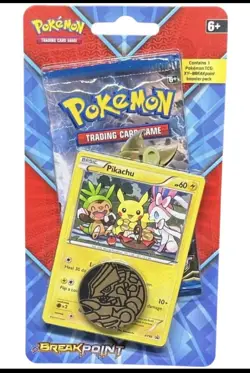 NEW SEALED Pokemon XY Breakpoint Blisters Pikachu XY95 Promo 2016 Checklane - Image 1