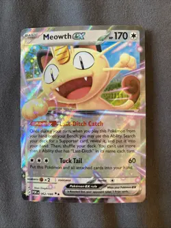 Pokemon Meowth EX 062/088 Perfect Order 2026 Near Mint - Image 1