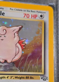 1999 POKEMON JUNGLE #1 CLEFABLE-HOLO Never Played Mint - Image 2