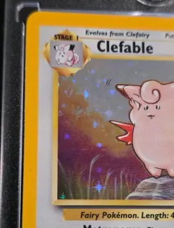 1999 POKEMON JUNGLE #1 CLEFABLE-HOLO Never Played Mint - Image 3