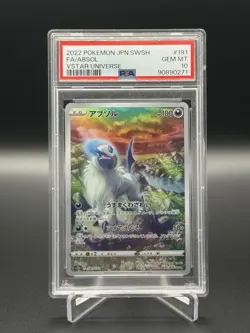 PSA 10 GEM MINT Pokemon TCG Absol 191/172 Vstar Universe Fast Shipping - Image 1