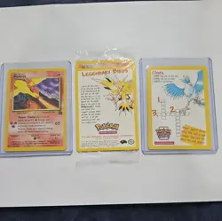 TCG POKEMON LEGENDARY BIRDS SEALED PROMO MOLTRES - Image 5