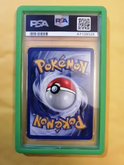 2000 Pokemon Gym Heroes Rocket's Scyther Holo #13/132 PSA 8 - Image 2