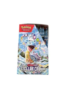 Pokemon TCG Stellar Crown Half Booster Box (18 Packs) / New - Image 3