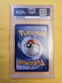 POKEMON UNIFIED MINDS MEWTWO & MEW GX #242 SECRET/HYPER RARE PSA 8 NM-MT # - Image 2