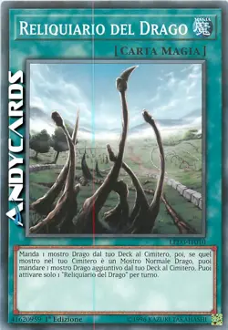 RELIQUIARIO DEL DRAGO • (Dragon Shrine) • Comune • LED3 IT010 • YUGIOH ANDYCARDS - Image 1