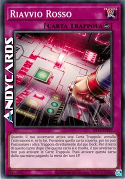 RIAVVIO ROSSO • (Red Reboot) • Comune • OP19 IT027 • Yugioh! • ANDYCARDS - Image 1