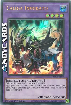 CALIGA INVOKATO (Invoked Caliga) • Ultra R • BLAR IT080 • 1Ed • Yugioh ANDYCARDS - Image 1
