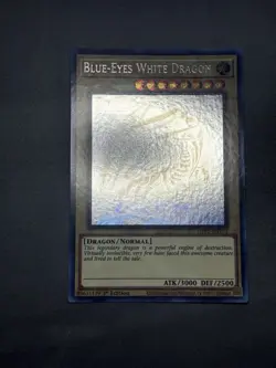 Yu-Gi-Oh! Blue-Eyes White Dragon Ghost Rare GFP2-EN175 1st Edition - Image 2