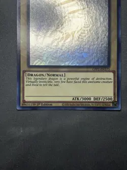 Yu-Gi-Oh! Blue-Eyes White Dragon Ghost Rare GFP2-EN175 1st Edition - Image 4