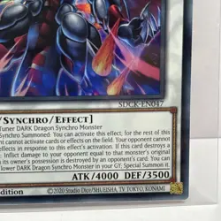 2020 Yu-Gi-Oh! 1st Edition Hot Red Dragon ArchFiend King Calamity SDCK-EN047 - Image 3