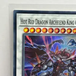 2020 Yu-Gi-Oh! 1st Edition Hot Red Dragon ArchFiend King Calamity SDCK-EN047 - Image 4