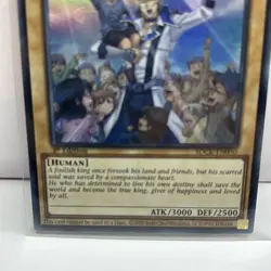 2020 Yu-Gi-Oh! 1st Edition - Everyone’s King (Human) SDCK-EN050 Super Rare - Image 2