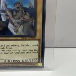 2020 Yu-Gi-Oh! 1st Edition - Everyone’s King (Human) SDCK-EN050 Super Rare - Image 3