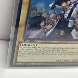 2020 Yu-Gi-Oh! 1st Edition - Everyone’s King (Human) SDCK-EN050 Super Rare - Image 4