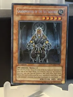 Grandmaster of the Six Samurai STON-EN000 Strike of Neos 1st Edition VLP - Image 1