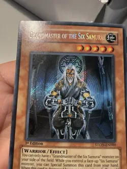 Grandmaster of the Six Samurai STON-EN000 Strike of Neos 1st Edition VLP - Image 2