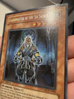 Grandmaster of the Six Samurai STON-EN000 Strike of Neos 1st Edition VLP - Image 3