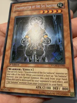 Grandmaster of the Six Samurai STON-EN000 Strike of Neos 1st Edition VLP - Image 4