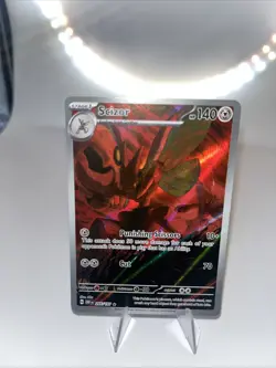 Pokemon 2023 Scizor 205/197 Illustration Rare Obsidian Flames GEM MINT PSA 10 - Image 1