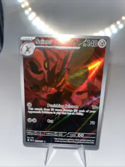 Pokemon 2023 Scizor 205/197 Illustration Rare Obsidian Flames GEM MINT PSA 10 - Image 3