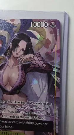 Boa Hancock - OP14-112 (Alt Art) - The Azure Sea's Seven Foil (OP14) - Image 4
