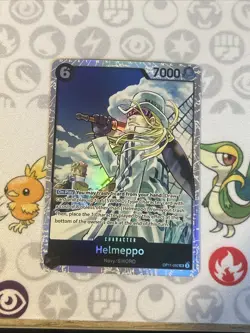 Helmeppo Super Rare One Piece Fist Of Devine Speed OP11-092 Near Mint - Image 1