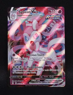 Sylveon VMAX 075/203 - SWSH07: Evolving Skies - Holo Pokemon Card - Image 1