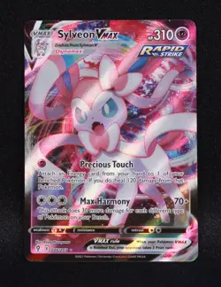 Sylveon VMAX 075/203 - SWSH07: Evolving Skies - Holo Pokemon Card - Image 3