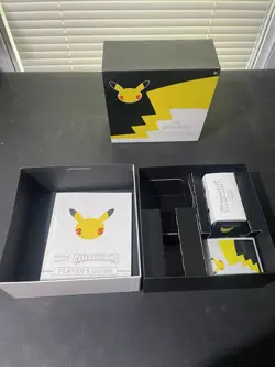 Pokemon TCG: Pokemon Center Celebrations ETB EMPTY W/ Deck Box Sleeves Book - Image 1