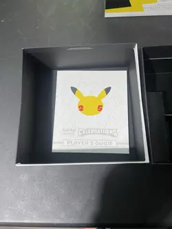 Pokemon TCG: Pokemon Center Celebrations ETB EMPTY W/ Deck Box Sleeves Book - Image 3