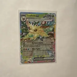 Pokemon TCG Leafeon ex 006/131 2025 Prismatic Evolutions Double Rare Card - NM - Image 1
