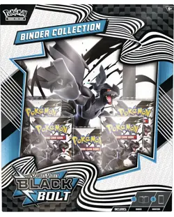Pokemon TCG Scarlet & Violet 10.5 Black Bolt Binder Box - Image 1