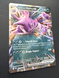 Team Rocket's Nidoking EX - 119/182 - Destined Rivals - Pokemon TCG - Near Mint - Image 2