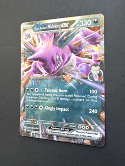 Team Rocket's Nidoking EX - 119/182 - Destined Rivals - Pokemon TCG - Near Mint - Image 3