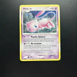 Pokemon TCG Mew 15/132 D&P Secret Wonders Rare Holo - Image 1