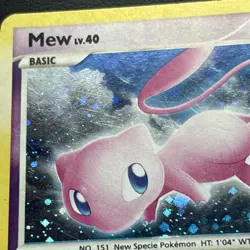 Pokemon TCG Mew 15/132 D&P Secret Wonders Rare Holo - Image 2