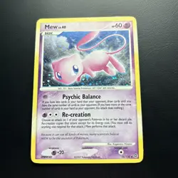 Pokemon TCG Mew 15/132 D&P Secret Wonders Rare Holo - Image 4