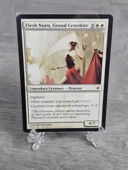 Magic The Gathering Mtg Elesh Norn, Grand Cenobite M New Phyrexia 9 HP/MP - Image 1