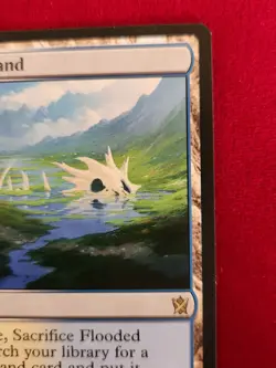 2014 Magic The Gathering MTG Flooded Strand #233 Khans Of Tarkir (KTK) - Image 4