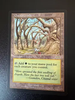 Magic: The Gathering – Gaea’s Cradle – Urza’s Saga – Near Mint English - Image 1