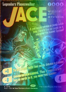 Jace, Wielder of Mysteries (1576/3004) Secret Lair Drop Series LP FOIL- Rainbow - Image 1