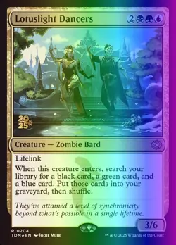 MTG Lotuslight Dancers (204s/166) Tarkir Dragonstorm Promos LP FOIL - Image 1